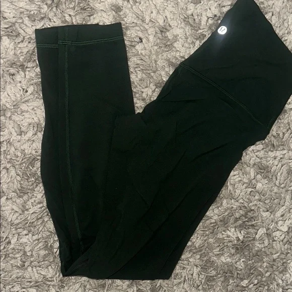 lululemon athletica Olive Green Leggings - Picture 1 of 6